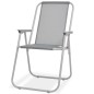 vidaXL Juego de comedor de jardín 8 piezas acero y textilene gris