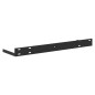vidaXL Estantes flotantes pared 4 uds MDF roble y blanco 50x23x3,8 cm