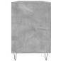 vidaXL Escritorio madera de ingeniería gris hormigón 140x50x75 cm vidaXL Escritorio madera de ingeniería gris hormigón 140x50x75 cm