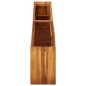 vidaXL Arriate de madera maciza de acacia 200x30x50 cm vidaXL Arriate de madera maciza de acacia 200x30x50 cm