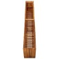 vidaXL Arriate de madera maciza de acacia 200x30x50 cm vidaXL Arriate de madera maciza de acacia 200x30x50 cm