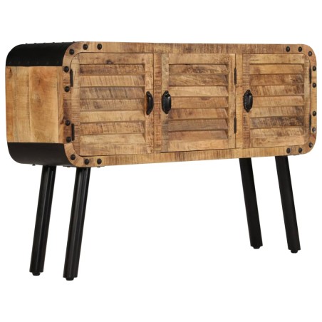 vidaXL Aparador de madera maciza de mango 120x30x76 cm