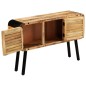 vidaXL Aparador de madera maciza de mango 120x30x76 cm
