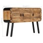 vidaXL Aparador de madera maciza de mango 120x30x76 cm