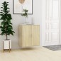 vidaXL Mueble zapatero madera de ingeniería roble Sonoma 60x35x70 cm vidaXL Mueble zapatero madera de ingeniería roble Sonoma 60x35x70 cm