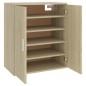 vidaXL Mueble zapatero madera de ingeniería roble Sonoma 60x35x70 cm vidaXL Mueble zapatero madera de ingeniería roble Sonoma 60x35x70 cm