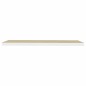 vidaXL Estante flotante de pared blanco y roble MDF 90x23,5x3,8 cm vidaXL Estante flotante de pared blanco y roble MDF 90x23,5x3,8 cm