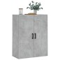 vidaXL Armario de pared gris hormigón 69,5x34x90 cm vidaXL Armario de pared gris hormigón 69,5x34x90 cm