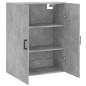 vidaXL Armario de pared gris hormigón 69,5x34x90 cm vidaXL Armario de pared gris hormigón 69,5x34x90 cm