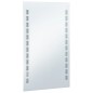 vidaXL Espejo de pared de baño con LED 50x60 cm vidaXL Espejo de pared de baño con LED 50x60 cm