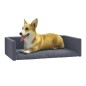 vidaXL Cama de maletero de coche para perros aspecto de lino 70x45 cm vidaXL Cama de maletero de coche para perros aspecto de lino 70x45 cm