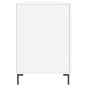 vidaXL Escritorio madera contrachapada blanco brillante 140x50x75 cm vidaXL Escritorio madera contrachapada blanco brillante 140x50x75 cm