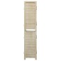 vidaXL Biombo de 4 paneles de madera maciza de paulownia 140x165 cm vidaXL Biombo de 4 paneles de madera maciza de paulownia 140x165 cm