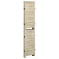 vidaXL Biombo de 4 paneles de madera maciza de paulownia 140x165 cm vidaXL Biombo de 4 paneles de madera maciza de paulownia 140x165 cm