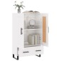 vidaXL Aparador alto madera de ingeniería blanco brillo 69,5x31x115 cm vidaXL Aparador alto madera de ingeniería blanco brillo 69,5x31x115 cm