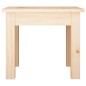 vidaXL Mesa de centro de madera maciza de pino 35x35x30 cm vidaXL Mesa de centro de madera maciza de pino 35x35x30 cm
