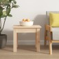 vidaXL Mesa de centro de madera maciza de pino 35x35x30 cm vidaXL Mesa de centro de madera maciza de pino 35x35x30 cm