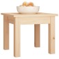 vidaXL Mesa de centro de madera maciza de pino 35x35x30 cm vidaXL Mesa de centro de madera maciza de pino 35x35x30 cm