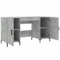 vidaXL Escritorio madera de ingeniería gris hormigón 140x50x75 cm vidaXL Escritorio madera de ingeniería gris hormigón 140x50x75 cm