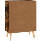 vidaXL Aparador de madera de ingeniería roble ahumado 60x30x72 cm vidaXL Aparador de madera de ingeniería roble ahumado 60x30x72 cm