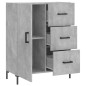 vidaXL Aparador de madera de ingeniería gris hormigón 69,5x34x90 cm vidaXL Aparador de madera de ingeniería gris hormigón 69,5x34x90 cm