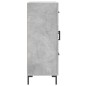 vidaXL Aparador de madera de ingeniería gris hormigón 69,5x34x90 cm vidaXL Aparador de madera de ingeniería gris hormigón 69,5x34x90 cm