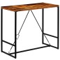 vidaXL Mesa de bar de madera maciza reciclada 120x60x106 cm vidaXL Mesa de bar de madera maciza reciclada 120x60x106 cm