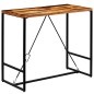 vidaXL Mesa de bar de madera maciza reciclada 120x60x106 cm vidaXL Mesa de bar de madera maciza reciclada 120x60x106 cm