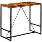 vidaXL Mesa de bar de madera maciza reciclada 120x60x106 cm vidaXL Mesa de bar de madera maciza reciclada 120x60x106 cm
