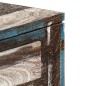 vidaXL Mesa consola de madera maciza vintage 118x30x80 cm