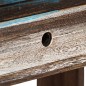 vidaXL Mesa consola de madera maciza vintage 118x30x80 cm