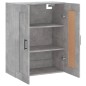 vidaXL Armario de pared madera ingeniería gris hormigón 69,5x34x90 cm vidaXL Armario de pared madera ingeniería gris hormigón 69,5x34x90 cm