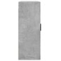 vidaXL Armario de pared madera ingeniería gris hormigón 69,5x34x90 cm vidaXL Armario de pared madera ingeniería gris hormigón 69,5x34x90 cm