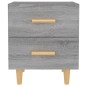 vidaXL Mesita de noche gris sonoma 40x35x47,5 cm vidaXL Mesita de noche gris sonoma 40x35x47,5 cm