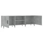 vidaXL Mueble de TV madera de ingeniería gris hormigón 150x30x50 cm vidaXL Mueble de TV madera de ingeniería gris hormigón 150x30x50 cm