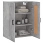vidaXL Armario de pared madera ingeniería gris hormigón 69,5x34x90 cm vidaXL Armario de pared madera ingeniería gris hormigón 69,5x34x90 cm