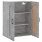 vidaXL Armario de pared madera ingeniería gris hormigón 69,5x34x90 cm vidaXL Armario de pared madera ingeniería gris hormigón 69,5x34x90 cm