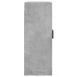 vidaXL Armario de pared madera ingeniería gris hormigón 69,5x34x90 cm vidaXL Armario de pared madera ingeniería gris hormigón 69,5x34x90 cm