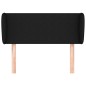 vidaXL Cabecero de tela negro 83x23x78/88 cm vidaXL Cabecero de tela negro 83x23x78/88 cm