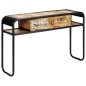 vidaXL Mesa consola de madera maciza reciclada 118x30x75 cm vidaXL Mesa consola de madera maciza reciclada 118x30x75 cm
