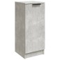 vidaXL Aparador de madera contrachapada gris hormigón 30x30x70 cm vidaXL Aparador de madera contrachapada gris hormigón 30x30x70 cm