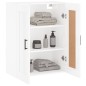 vidaXL Armario de pared madera ingeniería blanco brillo 69,5x34x90 cm vidaXL Armario de pared madera ingeniería blanco brillo 69,5x34x90 cm