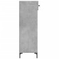vidaXL Zapatero madera de ingeniería gris hormigón 30x35x105 cm vidaXL Zapatero madera de ingeniería gris hormigón 30x35x105 cm