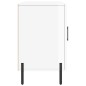 vidaXL Aparador de madera de ingeniería blanco brillante 100x36x60 cm vidaXL Aparador de madera de ingeniería blanco brillante 100x36x60 cm