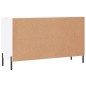 vidaXL Aparador de madera de ingeniería blanco brillante 100x36x60 cm vidaXL Aparador de madera de ingeniería blanco brillante 100x36x60 cm