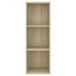 vidaXL Mueble de pared para TV madera contrachapada roble 37x37x72 cm vidaXL Mueble de pared para TV madera contrachapada roble 37x37x72 cm