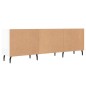 vidaXL Mueble de TV madera de ingeniería blanco brillante 150x30x50 cm vidaXL Mueble de TV madera de ingeniería blanco brillante 150x30x50 cm