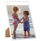 vidaXL Marcos de foto collage de pared/mesa 3 uds blanco MDF 40x50 cm