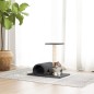 vidaXL Poste rascador para gatos con túnel gris oscuro 60x34,5x50 cm vidaXL Poste rascador para gatos con túnel gris oscuro 60x34,5x50 cm
