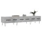 vidaXL Mueble para TV madera de ingeniería gris hormigón 150x36x30 cm vidaXL Mueble para TV madera de ingeniería gris hormigón 150x36x30 cm